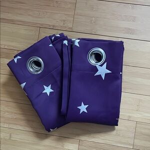 52x45” Black Out Curtain Panels Set of 2